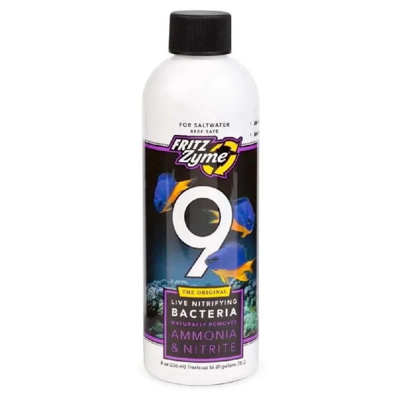 - Automatic temperature adjustment cat bedFritz FritzZyme 9 Saltwater Live Nitrifying Bacteria 1ea/8 fl oz - Automatic temperature adjustment cat bedFritz FritzZyme 9 Saltwater Live Nitrifying Bacteria 1ea/8 fl oz
