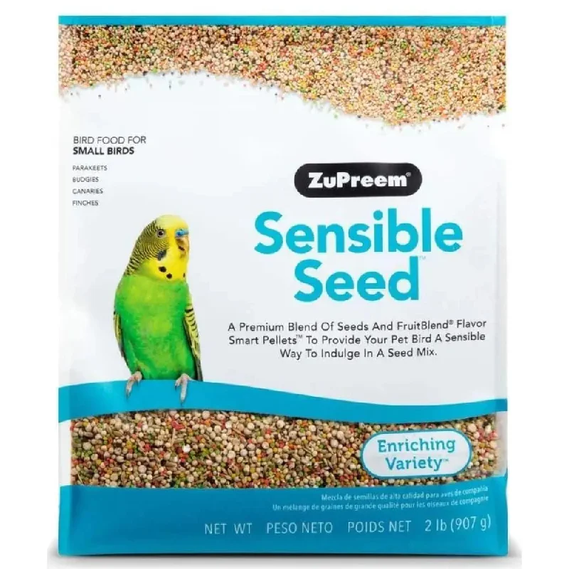 - Natural latex pet mattressZuPreem Sensible Seed Bird Food for Small Birds 2 lb