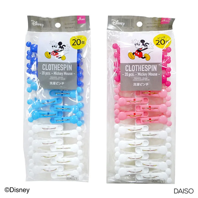 - ​​Christmas pet Christmas clothingWd Clothespin - 20pcs - Mickey Mouse-