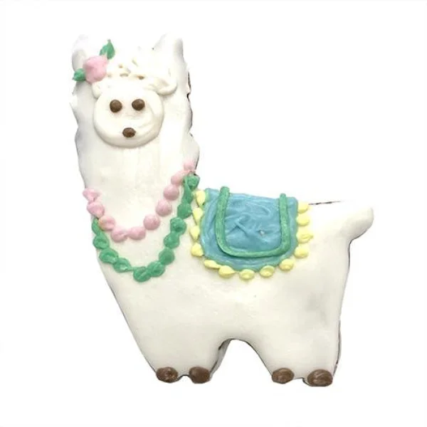 Llama Cookie Dog Treat
