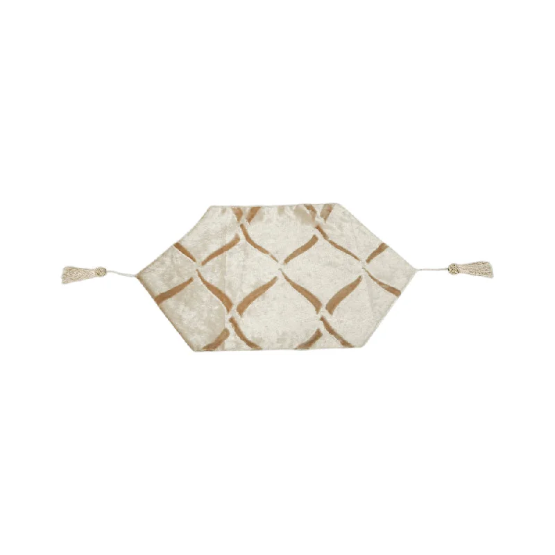 - Chinchilla cooling ice nest ceramic plateTABLE RUNNER MAT WL-349-1-CY 35X48 PC