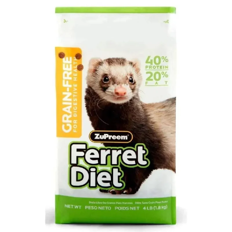 - Remote interactive pet feederZuPreem Grain-Free Diet Dry Ferret Food 4 lb