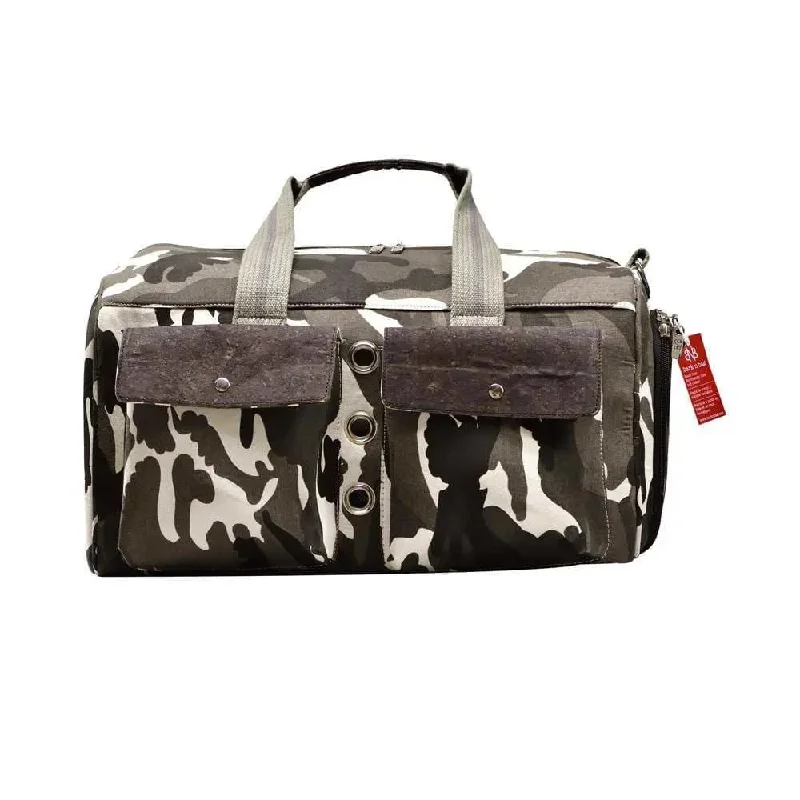 - Rabbit grass rack to prevent waste food boxBark-n-Bag Sauvignon Barc Cotton/Cork Camo Pet Carrier - Rabbit grass rack to prevent waste food boxBark-n-Bag Sauvignon Barc Cotton/Cork Camo Pet Carrier