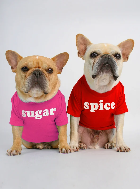Sugar + Spice (2-Pack) Dog Tee