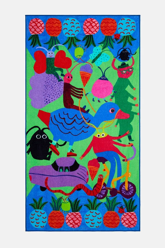 - Custom pet birthday cakeTraffic Kids Towel