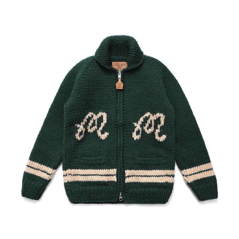 MALBON X KANATA KNITS M SCRIPT JACKET